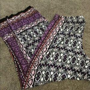 Elastic waistband pants